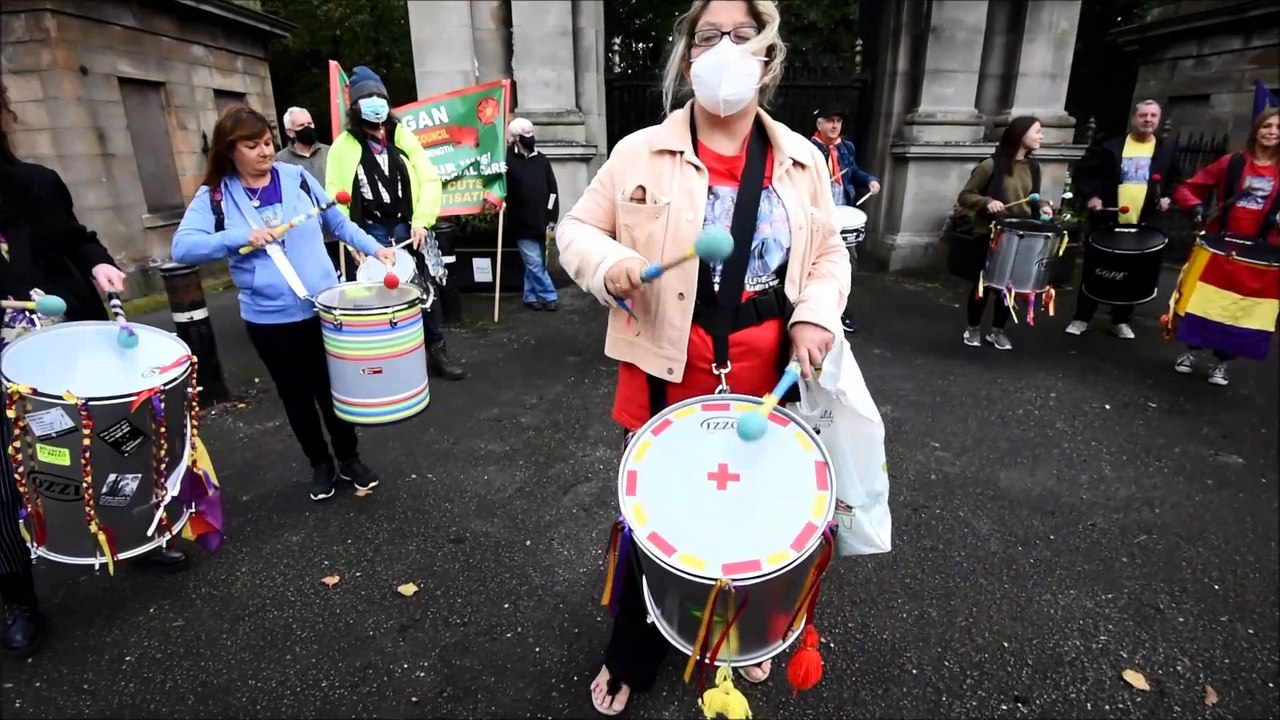 NHS protest