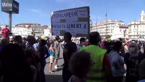 Nouvelle manifestation des gilets jaunes à Marseille.