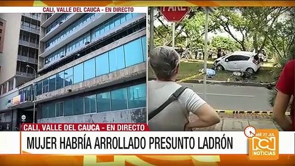 ¿De víctima a victimaria?: investigan caso de mujer que atropelló a supuestos ladrones que la habrían robado