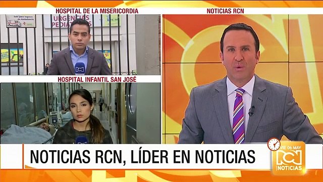 Por sobrecupo del 210%, pacientes son atendidos en camillas en hospital de Bogotá
