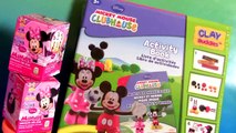 ClayBuddies Mickey Mouse Clubhouse with Minnie Mouse Play-Doh Surprise Eggs Huevos Sorpresa