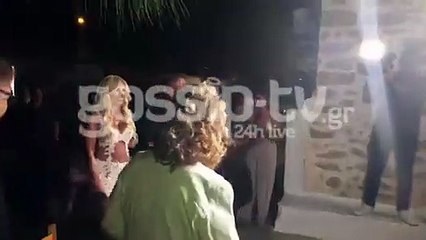 Τζάνης – Καραγιάννη: Οι πρώτες εικόνες από τον παραμυθένιο τους γάμο 1