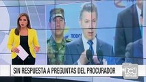 La respuesta de la Presidencia a las 60 preguntas enviadas por el Procurador a Santos