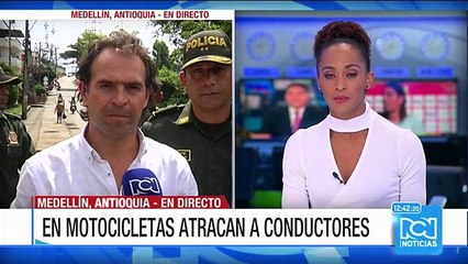 Federico Gutiérrez: "hemos capturado a los tres delincuentes que atracaron en moto a una pareja"