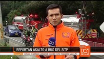 Capturaron a siete presuntos asaltantes en bus del SITP