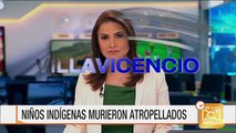 Dos niños indígenas murieron al ser arrollados por un camión en Puerto Gaitán