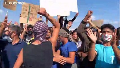 Lesbos : le ras-le-bol des exilés