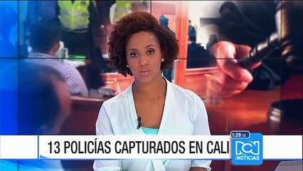 Imputaron cargos a 13 policías señalados de estar vinculados al microtráfico
