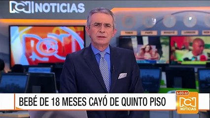 Niña de 18 meses cayó del piso 5 de una clínica de Medellín