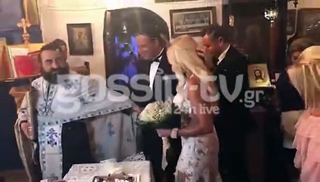 Τζάνης – Καραγιάννη: Οι πρώτες εικόνες από τον παραμυθένιο τους γάμο4