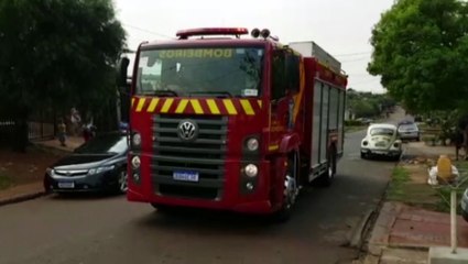 Princípio de incêndio atinge casa na Rua Kamaças
