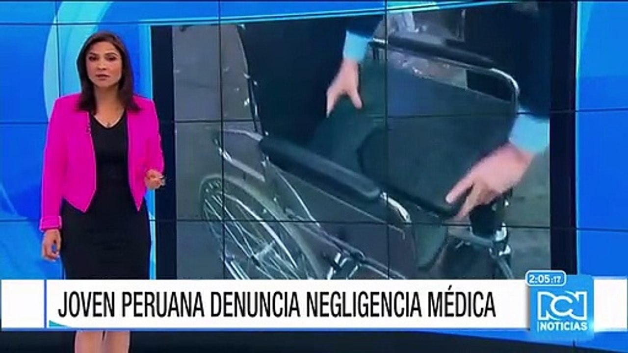 Habló en NTN24 joven peruana víctima de negligencia médica