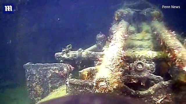 Lost Nazi warship found during power line inspection