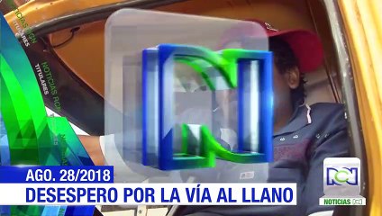 Cierre total de la vía Bogota- Villavicencio