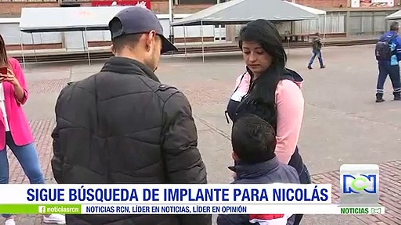 Bogotá: sigue la búsqueda de un implante coclear para Nicolás