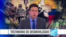 Un joven desmovilizado de las Farc narró su dura experiencia