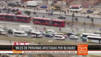 Transmilenio denuncia que no permiten llegada de buses para suplir el servicio en Soacha