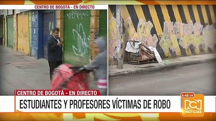 Colegios cercanos a sitios donde hay habitantes de calle son blanco de robos y amenazas
