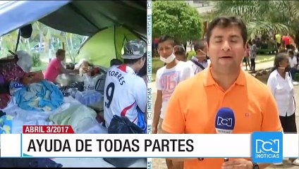 Lucha de socorristas improvisados para salvar niña del lodo en Mocoa