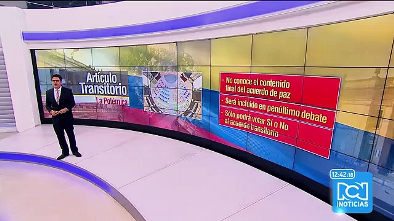Uribe: acuerdo de La Habana pone a las Farc al nivel del Estado