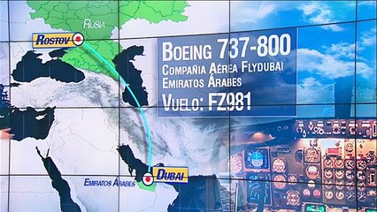 Autoridades analizan las dos cajas negras del avión accidentado en Rusia