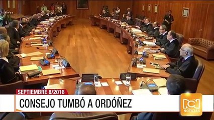 Consejo de Estado tumbó a Ordóñez