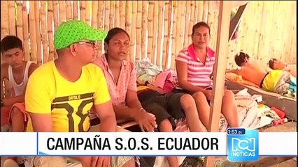 Van 70 millones de pesos recaudados en la campaña SOS Ecuador