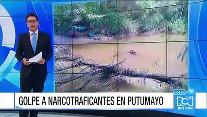 Más de media tonelada de cocaína incautada dejan operativos en el Putumayo