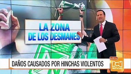 Vándalos atacaron casas de familia durante celebración de título de Atlético Nacional