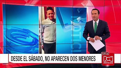 Dos niños están desaparecidos desde el sábado en Bogotá