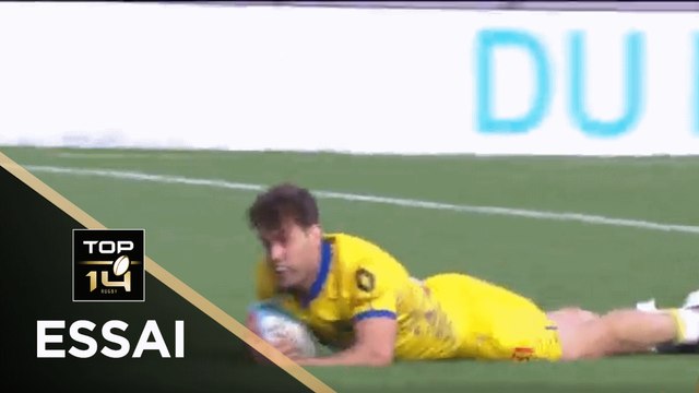 TOP 14 - Essai de Damian PENAUD (ASM) - Bayonne - Clermont - J2 - Saison 2020/2021