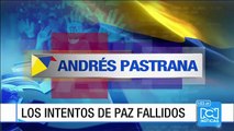 Los intentos fallidos de paz entre los gobiernos pasados y las Farc