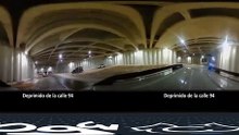 Recorrido por el deprimido de la calle 94 en 360°