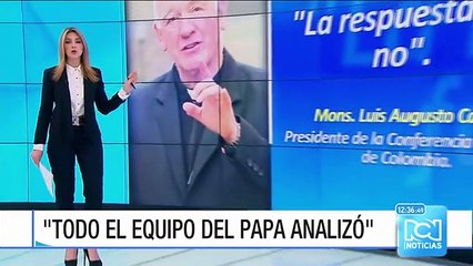 "El tema fue estudiado en el Vaticano": Mons. Castro sobre decisión del papa Francisco