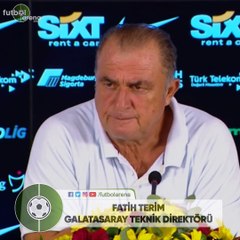 Fatih Terim: "Yorumcuların dediğine göre transfer yapmayız"