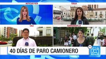 Paro camionero deja pérdidas millonarias y desempleo en algunas zonas del país