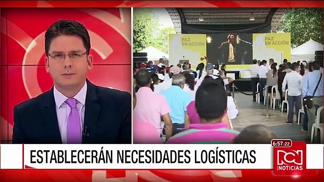 17 negociadores de las Farc llegarán al país para visitas técnicas a zonas veredales