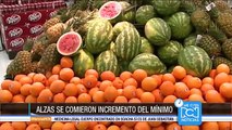 El aumento del salario mínimo se esfumó en medio de las alzas de la canasta familiar