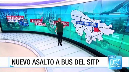 Nuevamente un bus del SITP fue asaltado en Bogotá