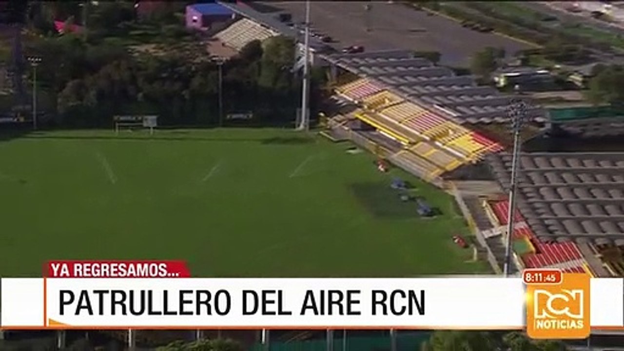 Sobrevuelo por el Estadio Metropolitano de Techo en Bogotá