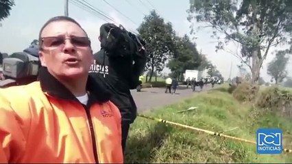 Así quedó el bus de la Armada Nacional luego de atentado en Guaymaral