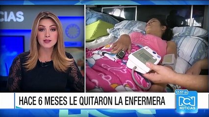 Cafesalud niega reintegrar servicio de enfermera a mujer en grave estado de salud