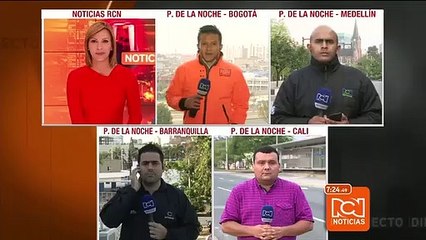 Impresionante operativo para trasladar un avión por las calles de Bogotá