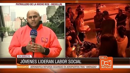 Un grupo de jóvenes lideran una importante labor social en Medellín