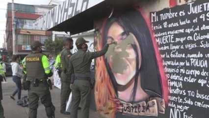 Siguen las protestas contra la Policía colombiana a través de la cultura