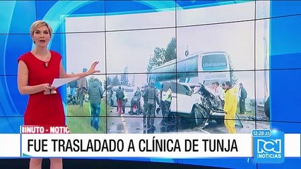 Gobernador de Boyacá sufre accidente de tránsito cuando se movilizaba cerca de Tunja