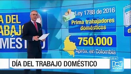Santos presentó ley que beneficia con prima a trabajadores domésticos