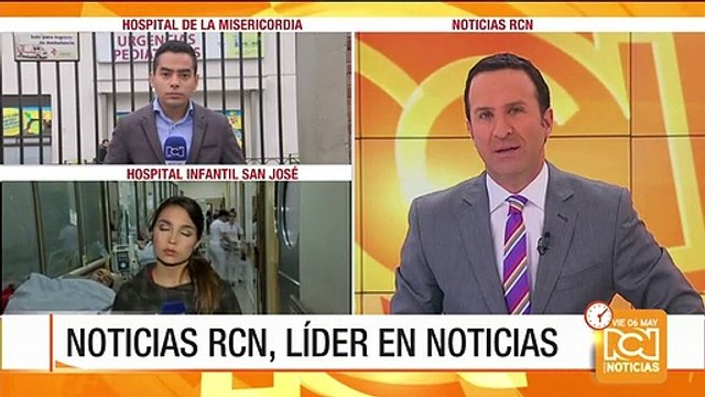 Por sobrecupo del 210%, pacientes son atendidos en camillas en hospital de Bogotá