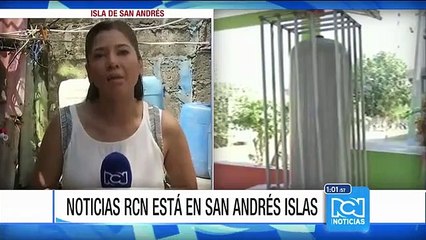 Hay barrios de San Andrés que ya cumplen un mes sin servicio de agua