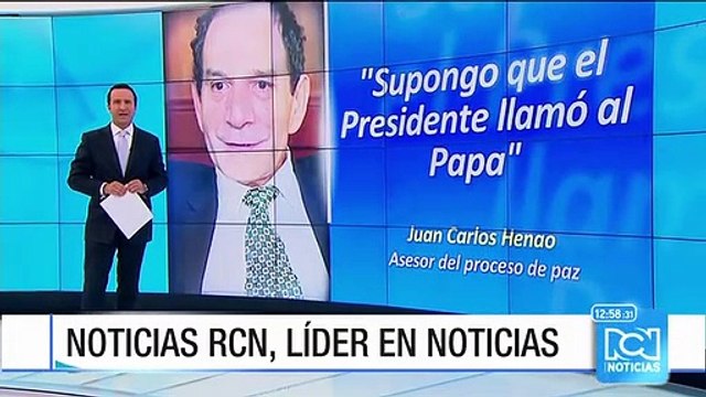 Todo el mundo va a pasar y va a tener sentencia : Juan Carlos Henao sobre Tribunal Especial para la Paz